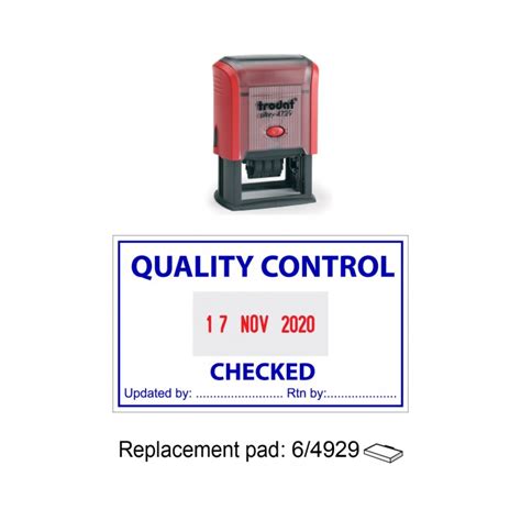 Trodat 4729 Self Inking Stamps Rubberstamps Online Singapore