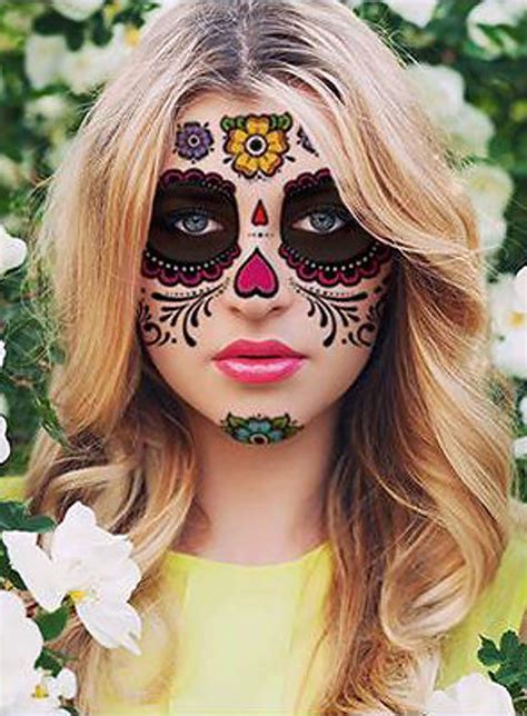 Día De Los Muertos Makeup Ideas For Halloween Sydne Style Halloween