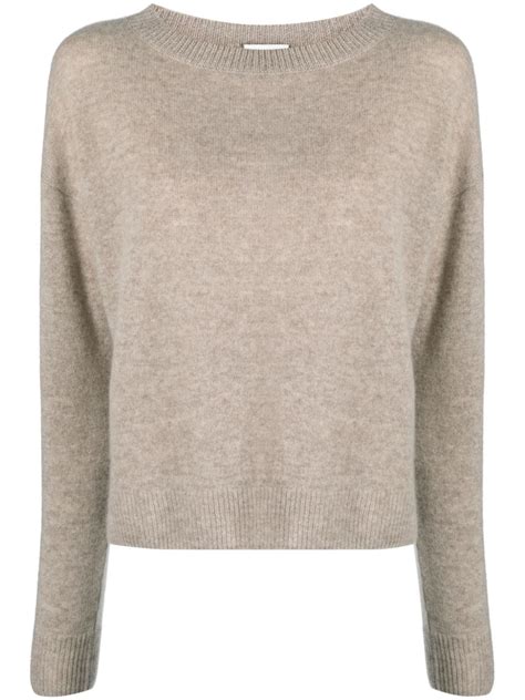 Allude mélange effect Cashmere Jumper Farfetch