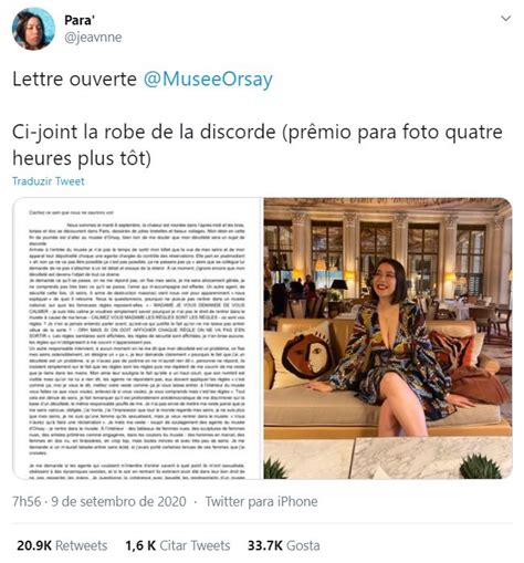 Estudante Barrada Na Porta De Museu Em Paris Por Causa De Decote