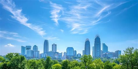 Premium Photo | Exploring the Downtown Skyline of Charlotte NC Concept ...