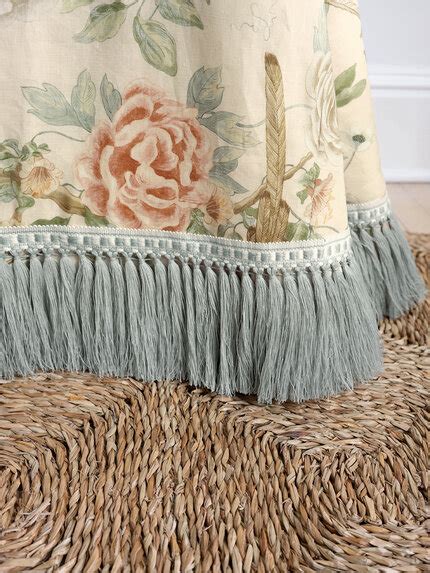 Linen Tassel Fringe Zimmer Rohde