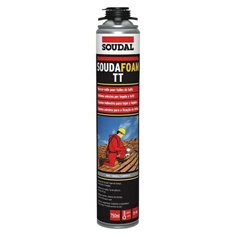 Soudal Espuma De PU Soudafoam TT Para Pistola 750 Ml BAUHAUS