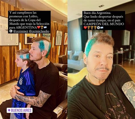 El Cambio De Look De Marcelo Tinelli Y Su Hijo Lolo Corte De Pelo