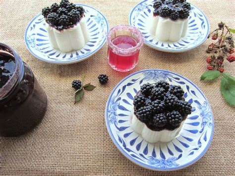 Una Pincelada En La Cocina Flan De Queso Con Cuajada Y Moras Food