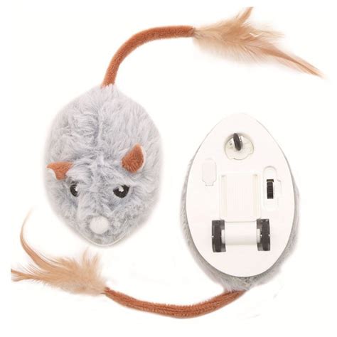 Игрушка для кошек котов мышка заводная интерактивная с USB зарядкой ...
