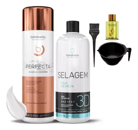 Kit Borabella Progressiva Perfecta 1l Selagem 3d Borabella