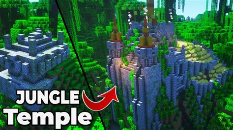 Minecraft Jungle Temple House