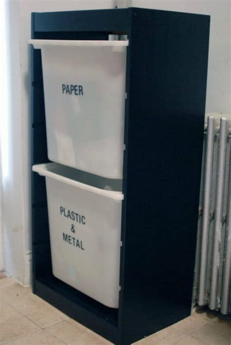 25 DIY Recyling Bins That You Can Make Today - Stylish & Useful Ideas!