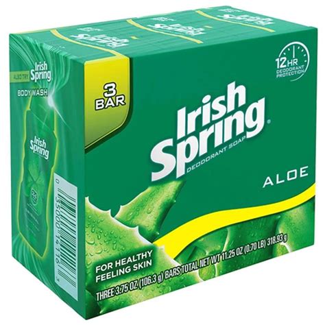 Irish Spring Aloe Bar Soap Bar Oz Pack Walmart