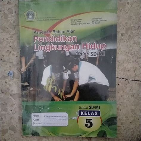 Jual Buku PLH Pendidikan Lingkungan Hidup Kelas 5 Sd Shopee Indonesia