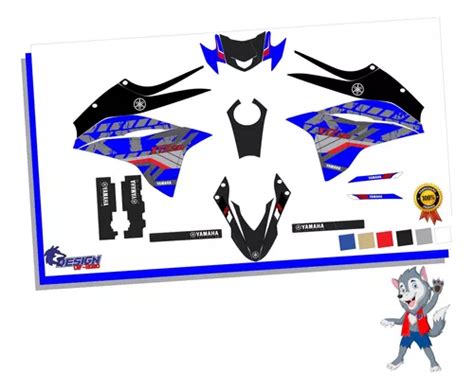 Kit Adesivo Faixas Yamaha Xtz Lander Factory