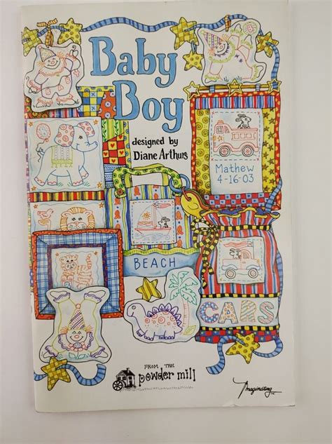 Baby Boy Baby Girl Cross Stitch Embroidery Transfer Patterns Diane