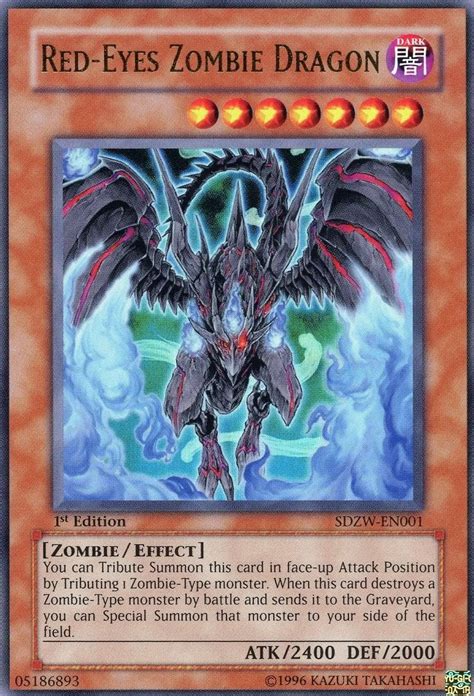 Amazon Yu Gi Oh Red Eyes Zombie Dragon Sdzw En Structure