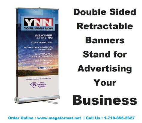 Retractable Banner Double Sided Double Sided Pull Up Banner Double