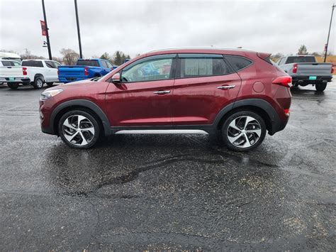 Used Hyundai Tucson Eco Awd In Red For Sale In Staples Minnesota