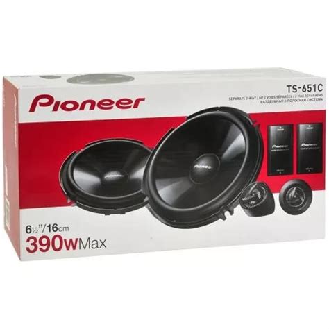 Kit Duas Vias Pioneer Polegadas Ts C W Ohms Parcelamento