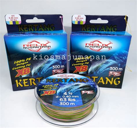 Senar Pe Kertang X Pe Meter Tali Pancing Relix Nusantara