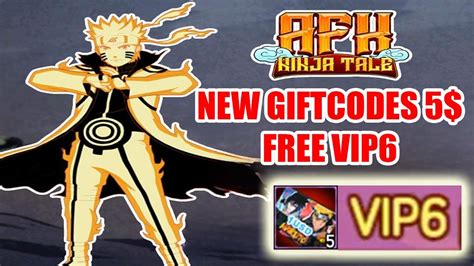 Afk Ninja Tale New Giftcodes Free Free Vip Naruto Idle Rpg