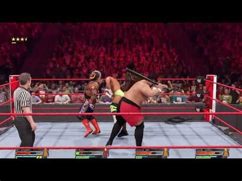 WWE Samoa Joe Vs Rey Mysterio Vs R Truth Vs Angel Garza U S Title