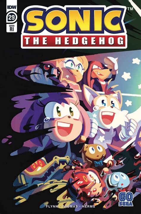 Idw Sonic New Retail Incentive Cover Art For Issue 29 Rsonicthehedgehog