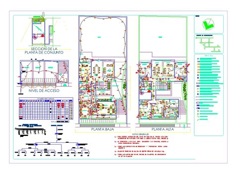 Diagrama Electrico De Una Casa Autocad Plano Instalacion Ele