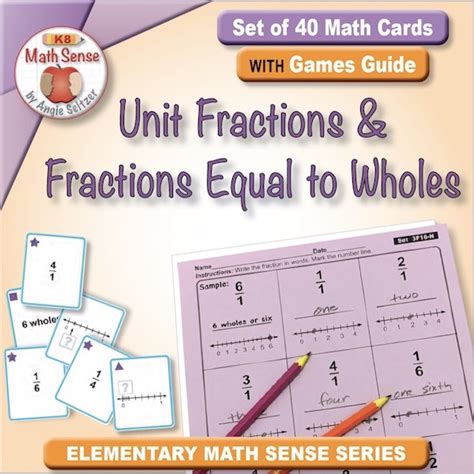 Unit Fractions And Fractions Equal To Wholes
