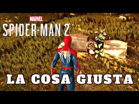 TROFEO FA LA COSA GIUSTA TOMBA DI ZIA MAY MARVEL S SPIDER MAN 2