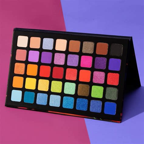 Rechoo Color Eye Makeup Palette Matte Shimmer Shades For Bright