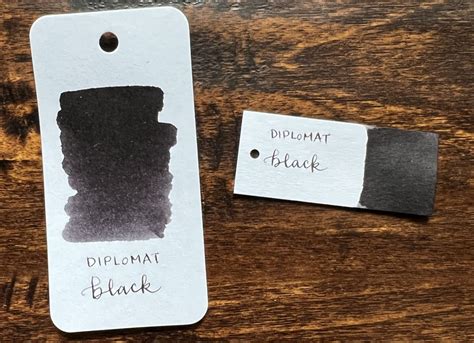 2 Diplomat Black Ink Reviewcol O Ring Ink Tester And Ink Dipper