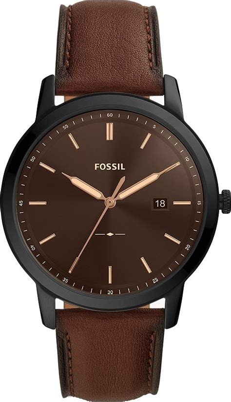 Fossil FS5841 The Minimalist Solar Powered Watch 44mm