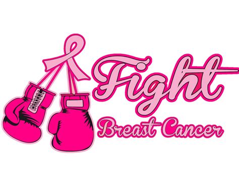 Breast Cancer Fight Breast Cancer Boxing Glove Pink Etsy