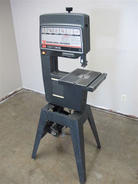 Craftsman Inch Band Saw Manual