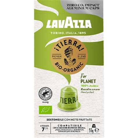 Lavazza Nespresso Tierra Bio Organic For Planet