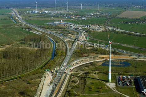 Luftaufnahme Sch Nerlinde Baustelle An Der Verkehrsf Hrung Am