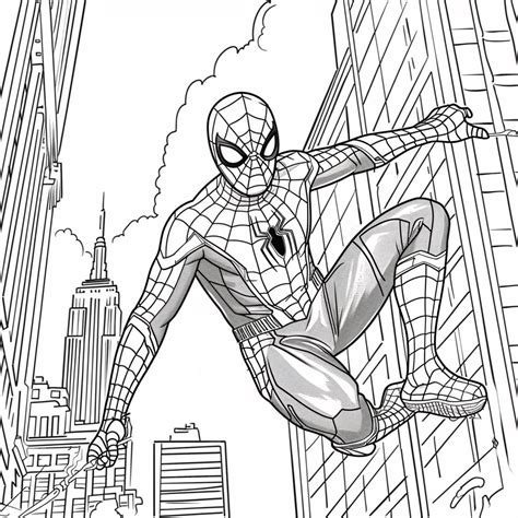 Dibujo De Spider Man Para Colorear