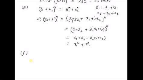 Properties Of Complex Numbers Worksheet