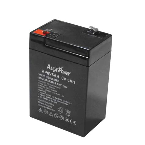 Batteria Ricaricabile Alcapower ERMETICA 6V 5AH Tecnosystem