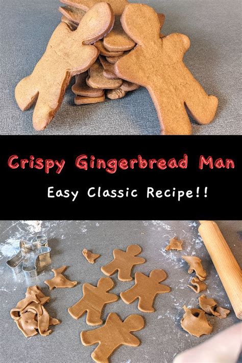 Classic Gingerbread Recipe Crispy And Crunchy Cookies Gingerbread