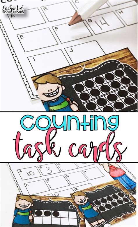 Math Task Card Activity Counting To 20 Ten Frames Task Cards