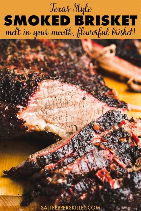 The Ultimate Texas Style Smoked Brisket Recipe Beef Brisket Smoked Meat Recipes Smoked