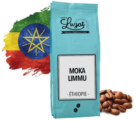 Caf En Grains Bio Ethiopie Moka Limmu Gr Caf S Lugat