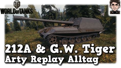 World Of Tanks A G W Tiger Replay Arty Alltag Auf Tier