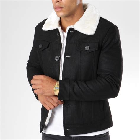 Frilivin Veste Col Mouton Qq511 Noir