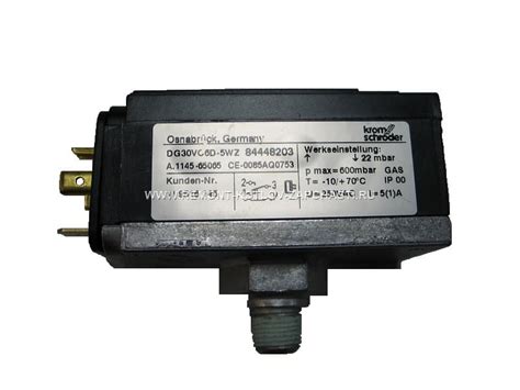 7827062 Реле давления газа Vitogas 100-F-