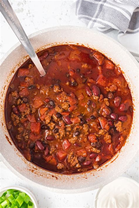 Easy Chili Recipe Kitchen Fun With My 3 Sons