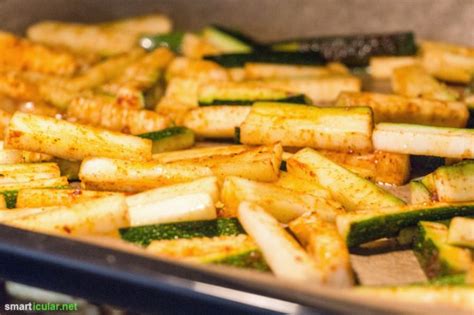 Knusprige Low Carb Pommes Aus Zucchini Ein Schnelles Rezept