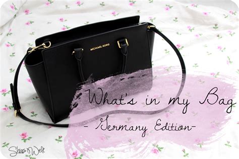 What's in my Bag? - Germany Edition - Shia's Welt