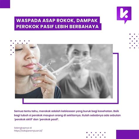 Waspada Asap Rokok Dampak Perokok Pasif Lebih Berbahaya Atmago