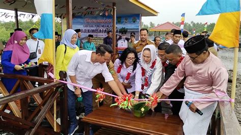 DPR RI Cen Sui Lan Resmikan Wisata Magrove Sambok Bestari Natuna